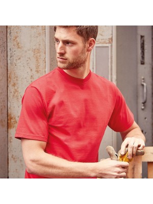 Plain Classic heavyweight ringspun t-shirt Russell White 210gsm, Colours 215gsm 